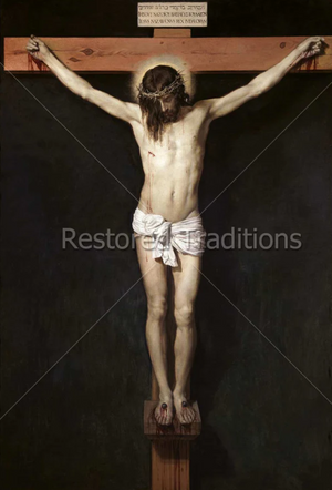 Christ on the Cross by Velazquez