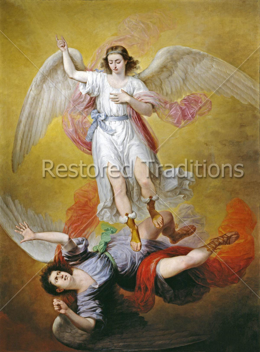 Archangel Michael Defeats Satan