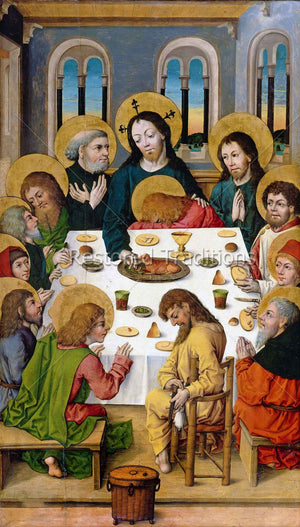 meal of Jesus and apostles