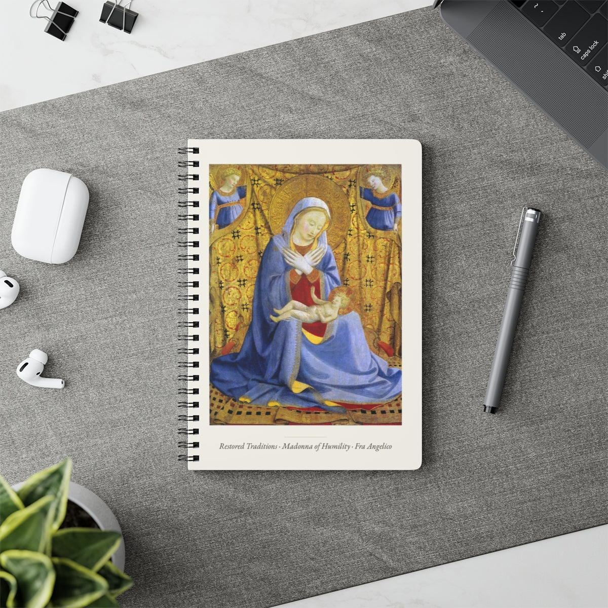 Restored Traditions Madonna of Humility – Fra Angelico journal — lifestyle photo