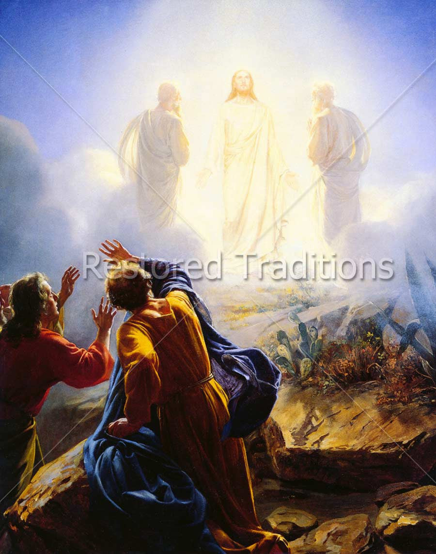 Transfiguration – Bloch, restored fine-art print