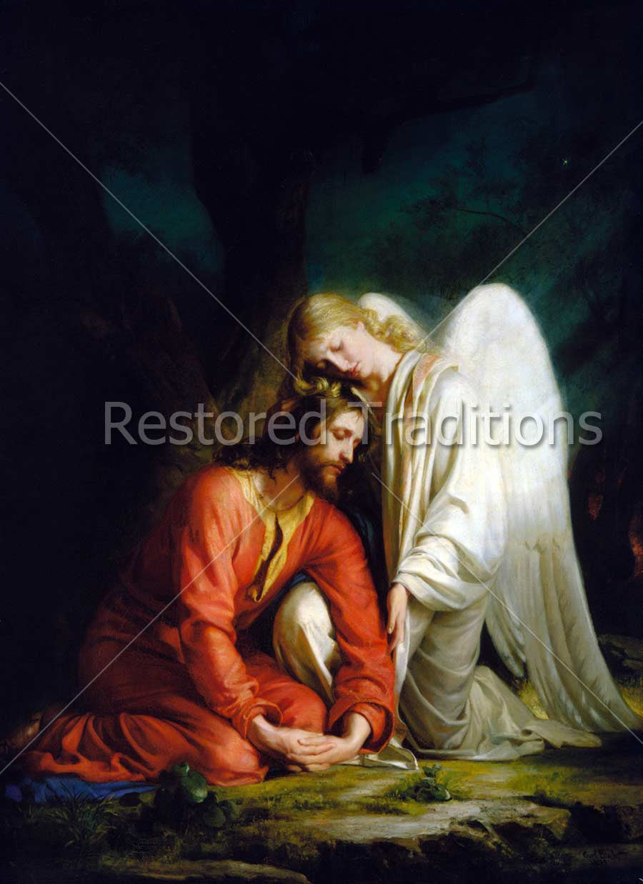 Gethsemane – Bloch, restored fine-art print