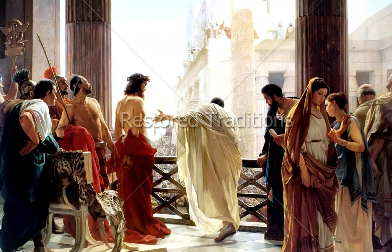Ecce Homo – Ciseri, restored fine-art print