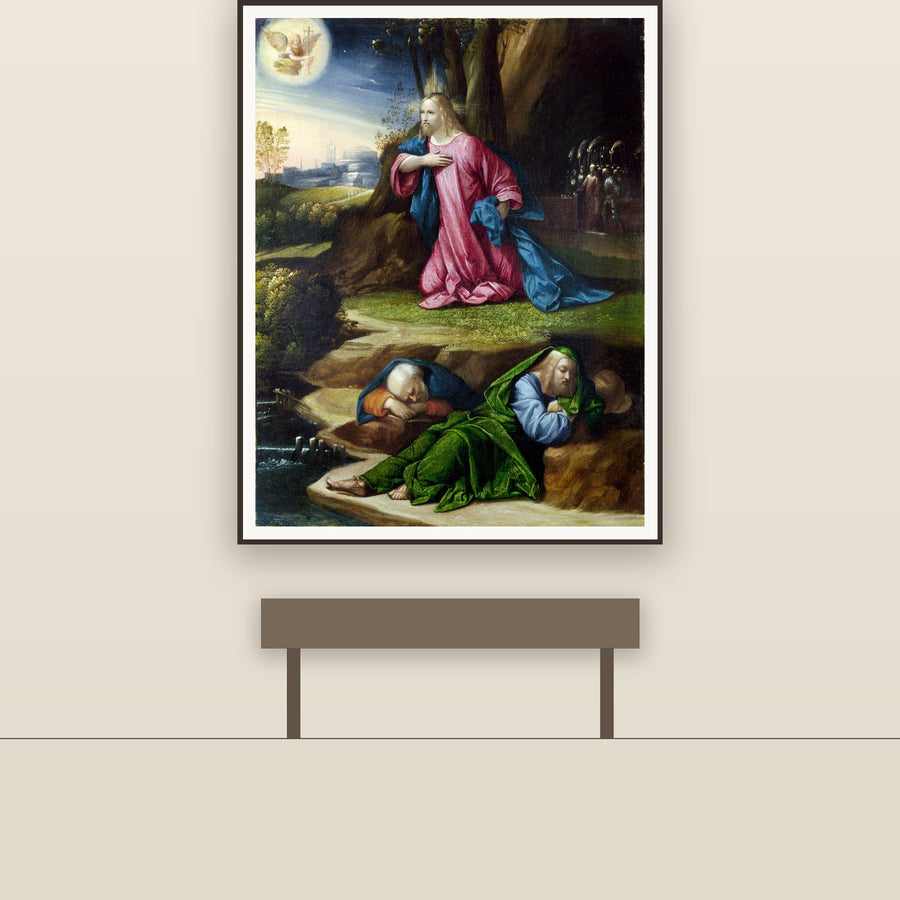 Agony in the Garden – Garofalo, restored fine-art print