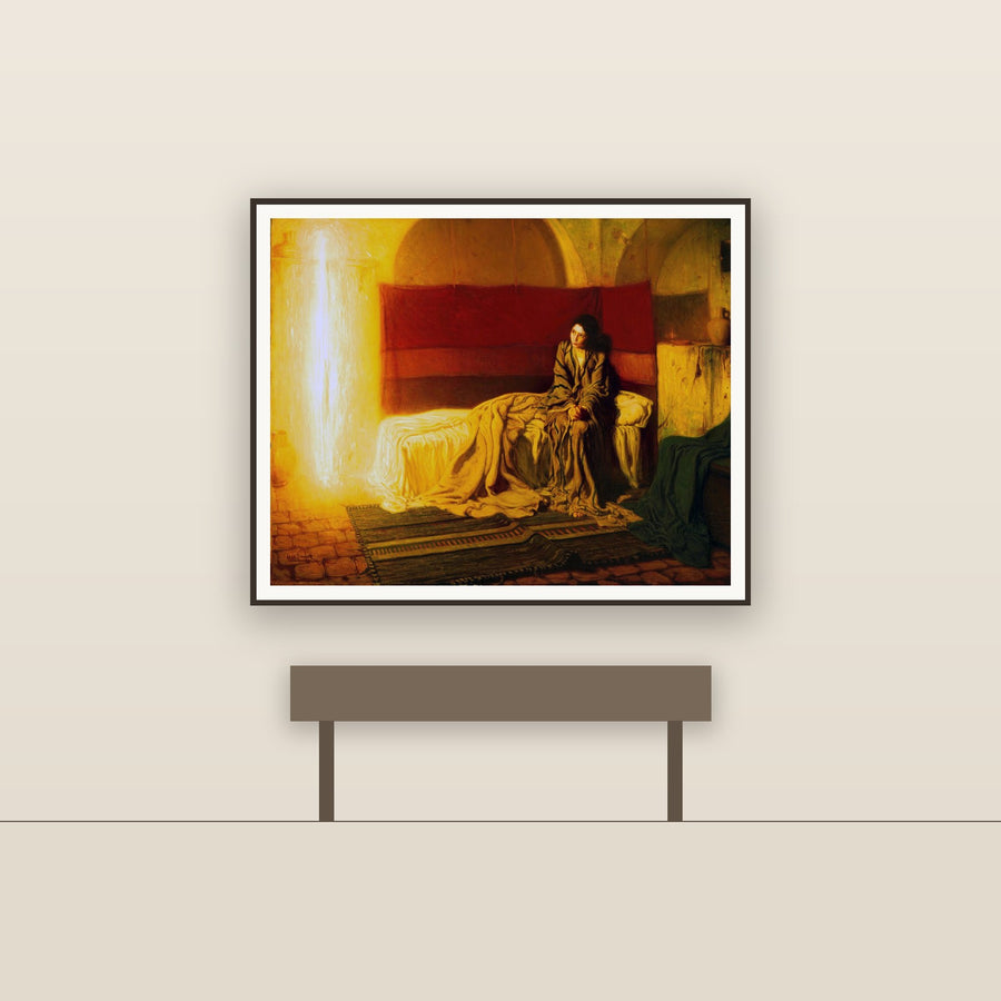 Annunciation – Tanner, restored fine-art print