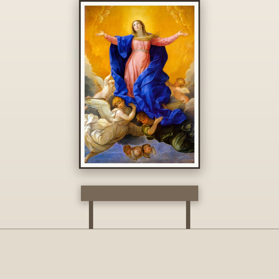 Assumption of the Virgin – Reni, restored fine-art print