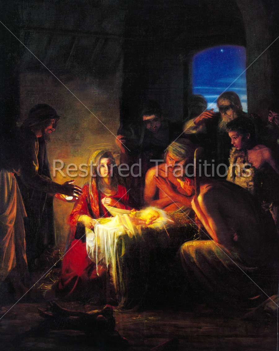 The Holy Night – Bloch, restored fine-art print
