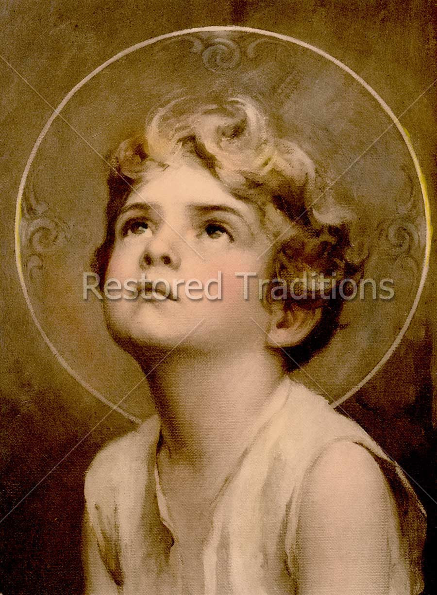 Divine Innocence – Chambers, restored fine-art print