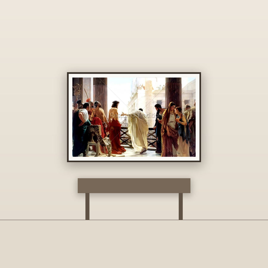 Ecce Homo – Ciseri, restored fine-art print