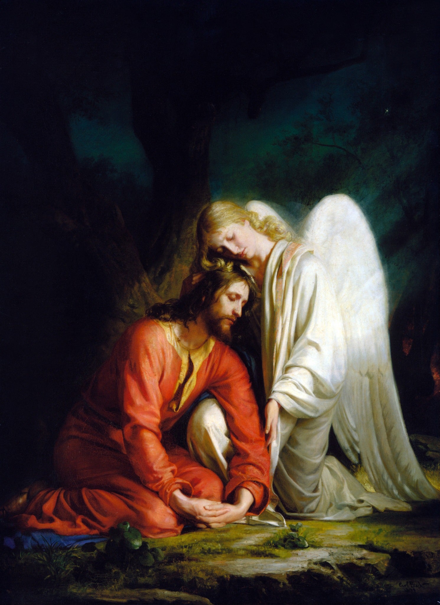 Gethsemane – Bloch, restored fine-art print