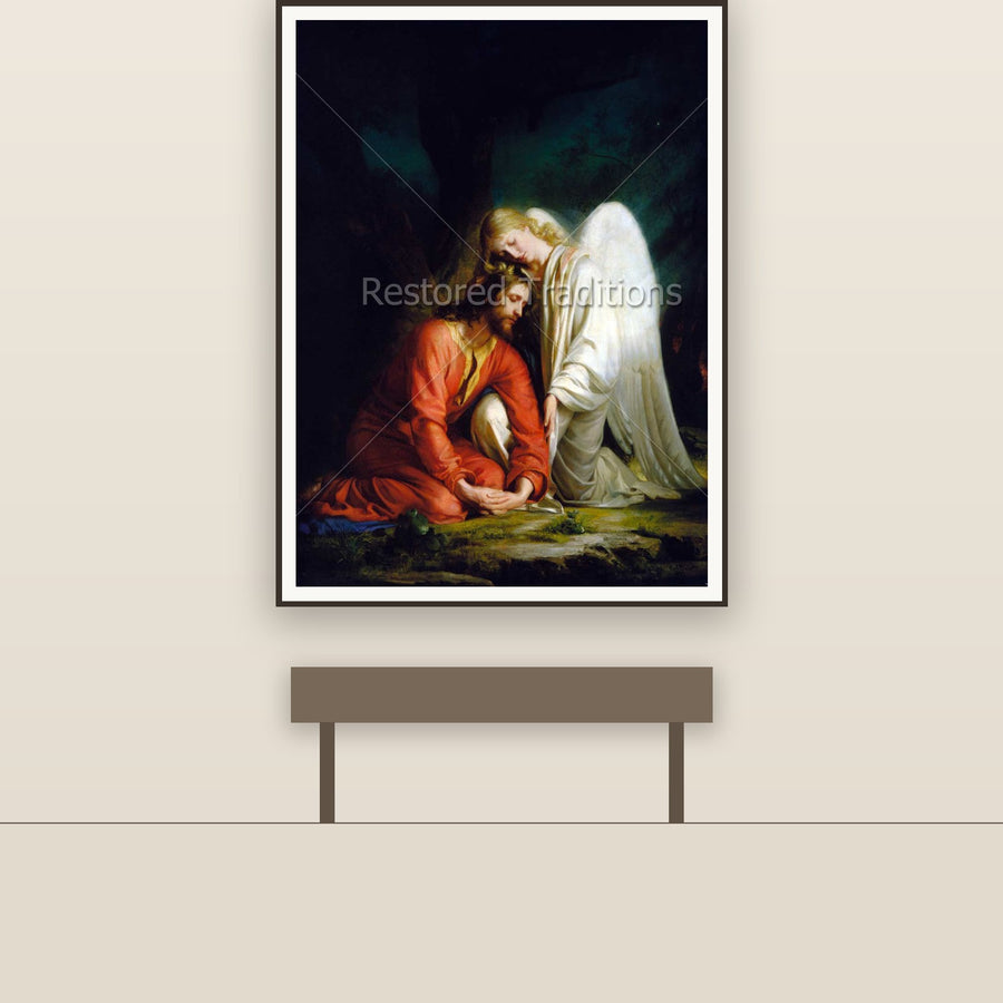 Gethsemane – Bloch, restored fine-art print