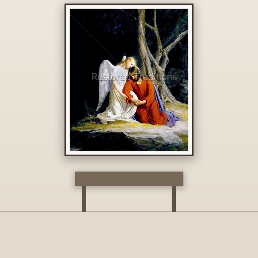 Gethsemane II – Bloch, restored fine-art print
