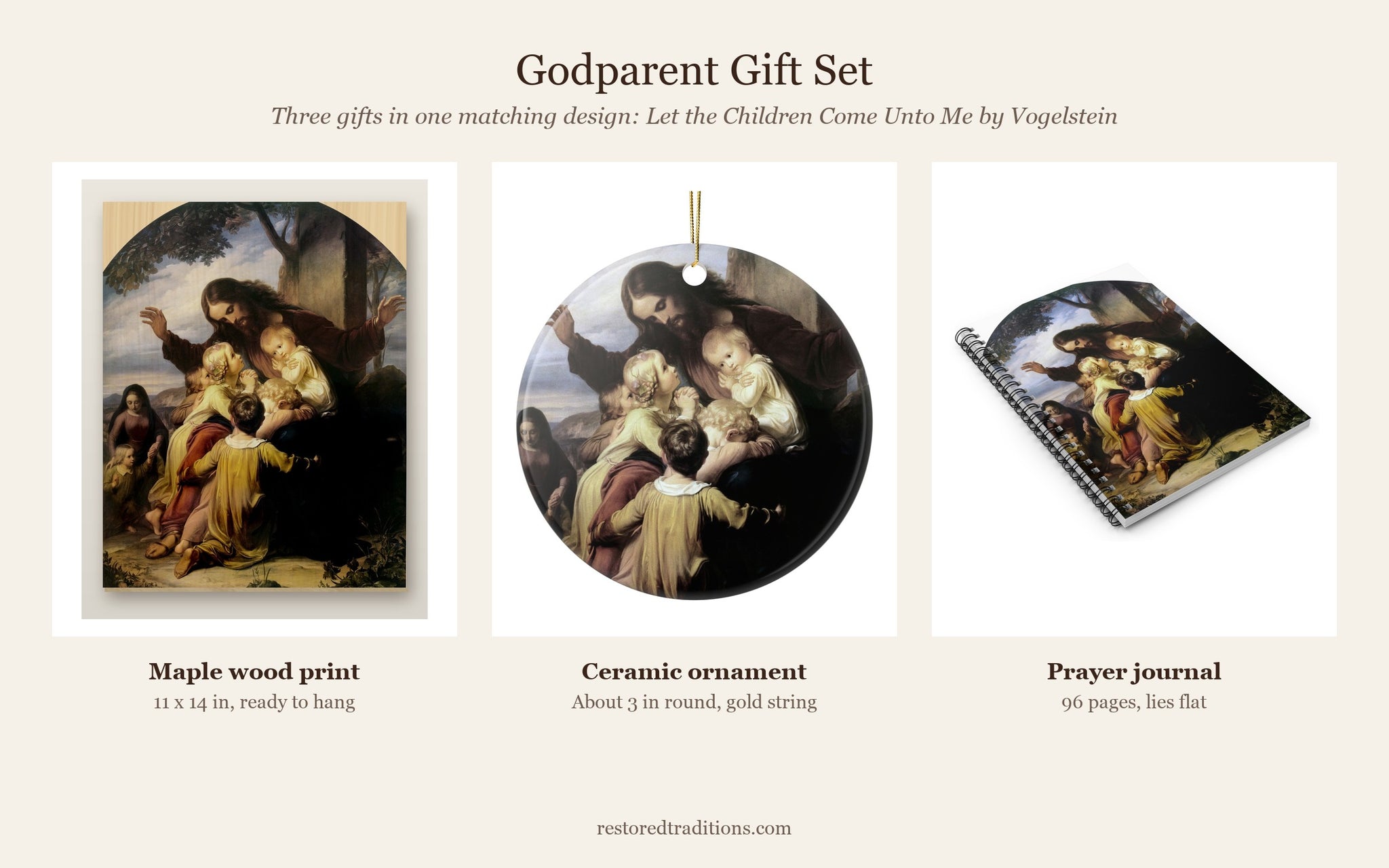 Godparent Gift Set: what's in the set
