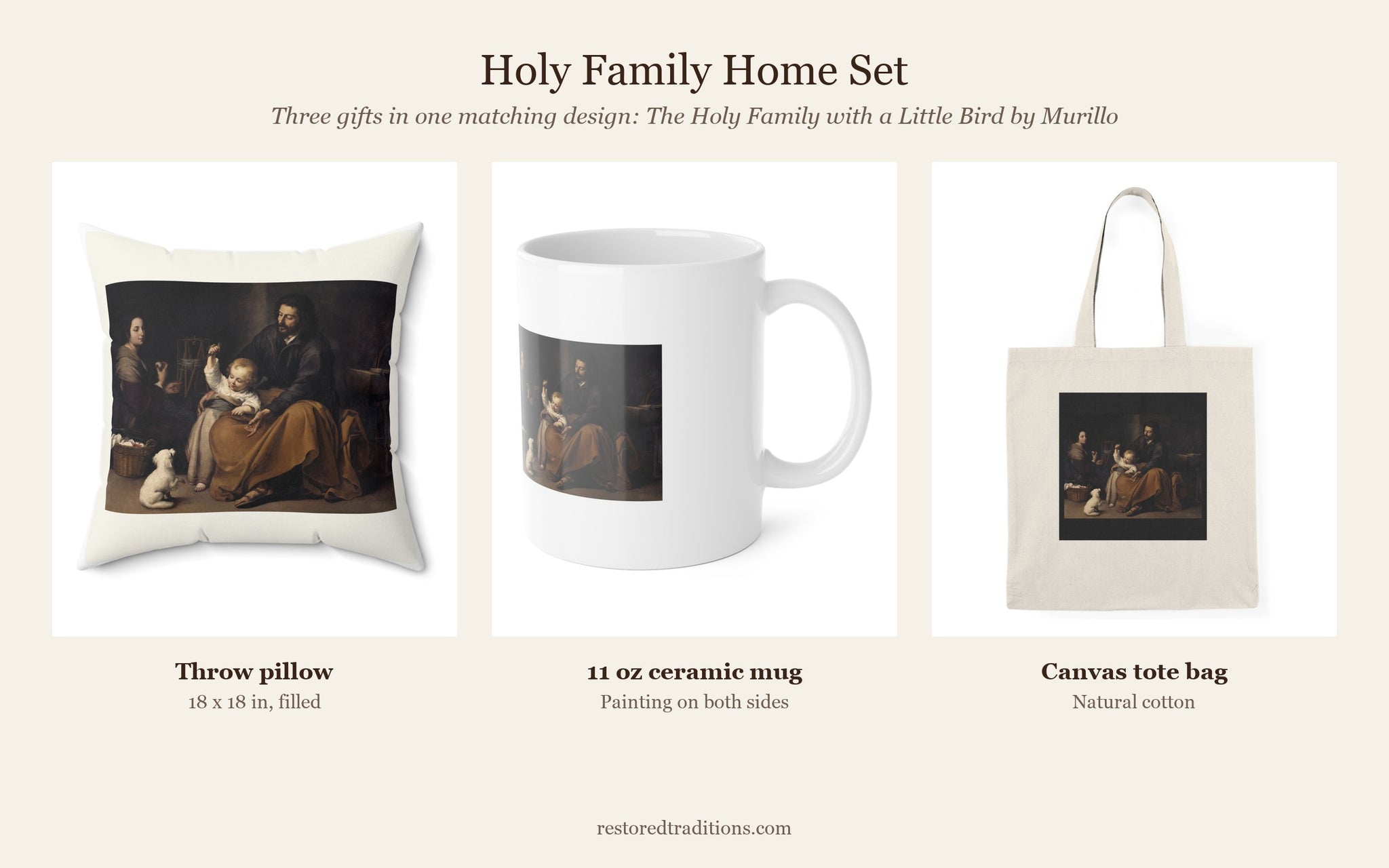 Holy Family Home Set: what's in the set