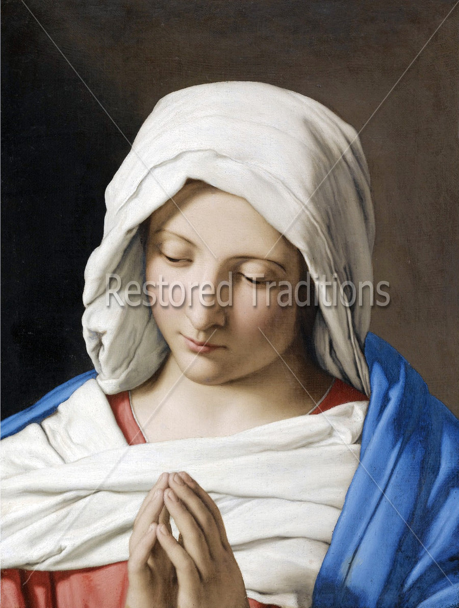 The Virgin Mary Praying