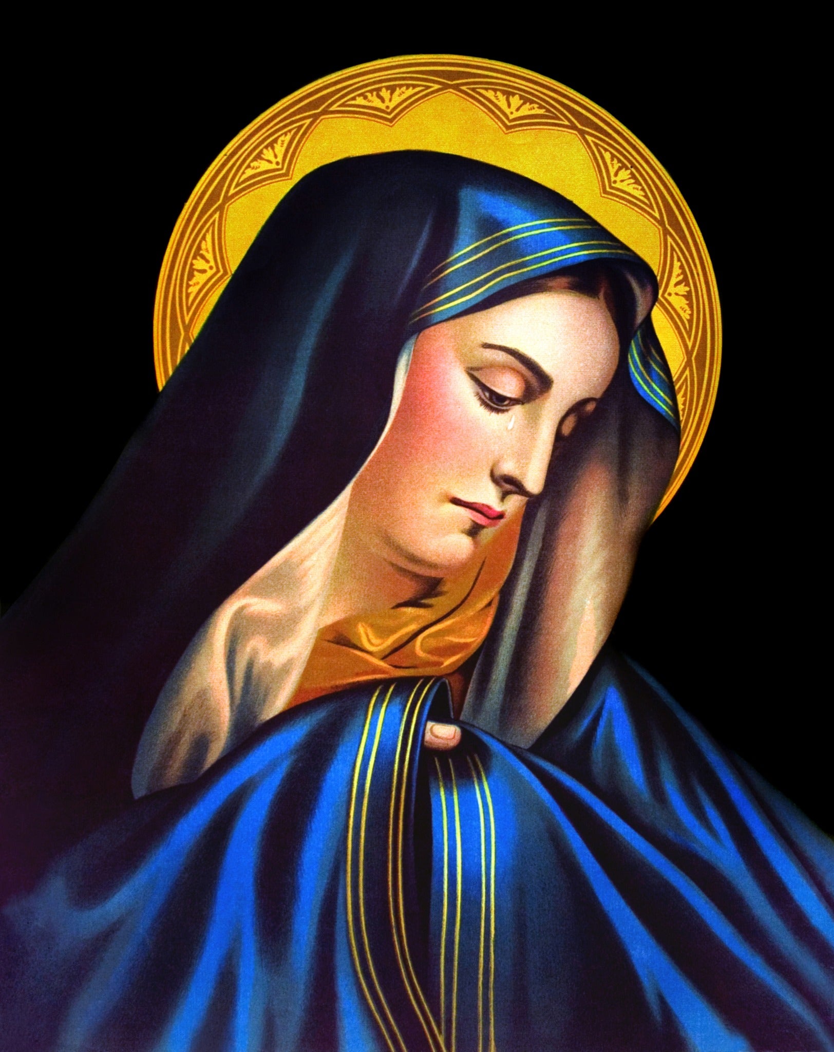 Mater Dolorosa, restored fine-art print