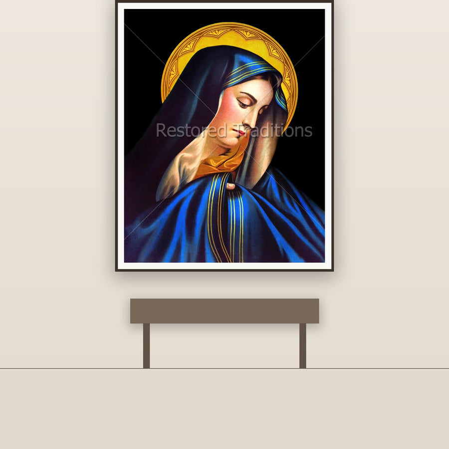 Mater Dolorosa, restored fine-art print