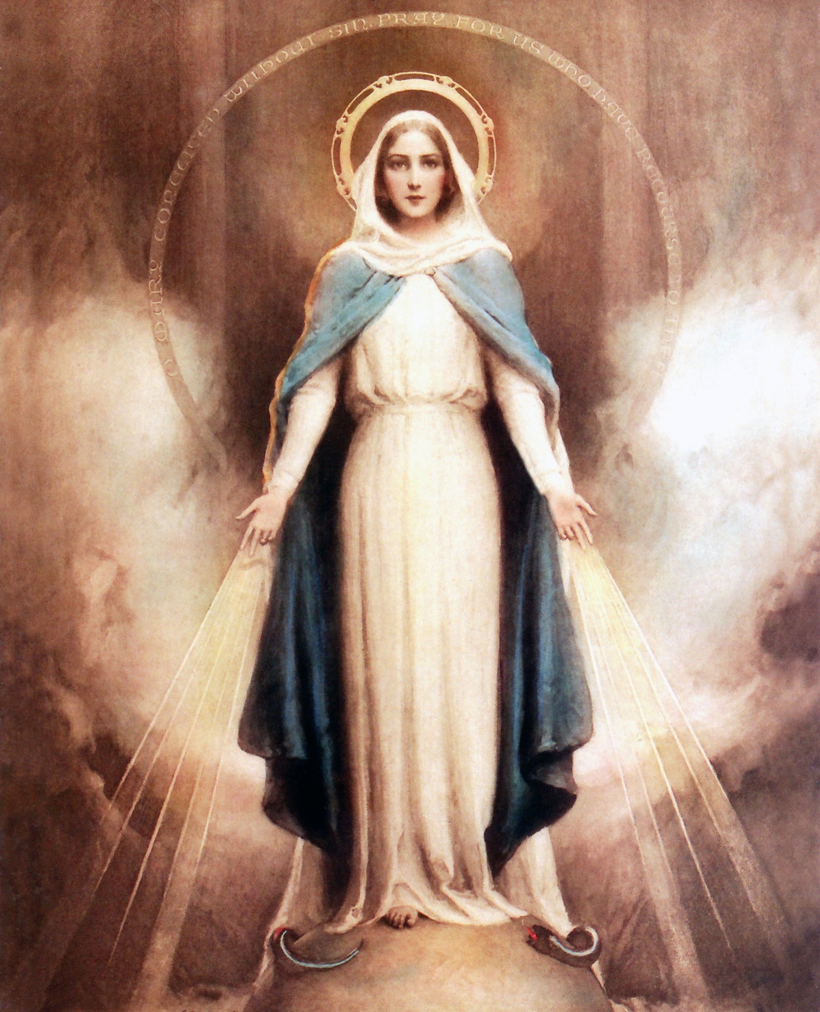 Our Lady of Grace – Chambers, restored fine-art print