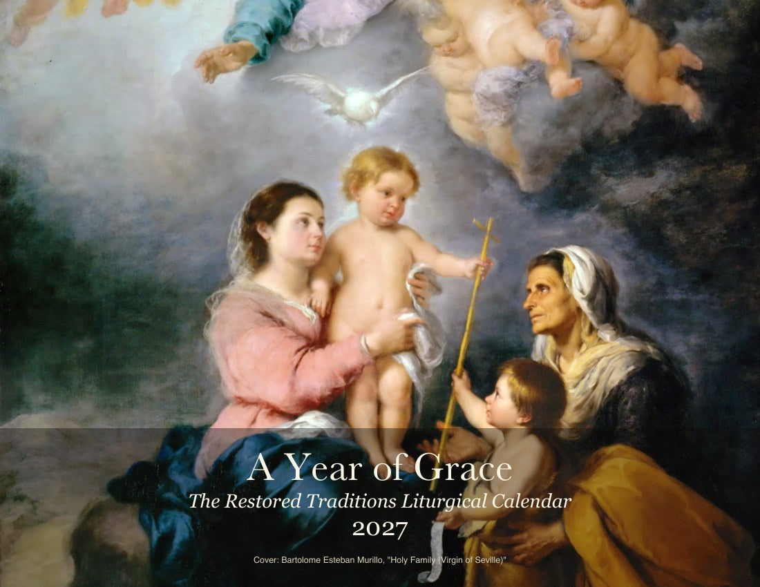 2027 Catholic Liturgical Wall Calendar — A Year of Grace