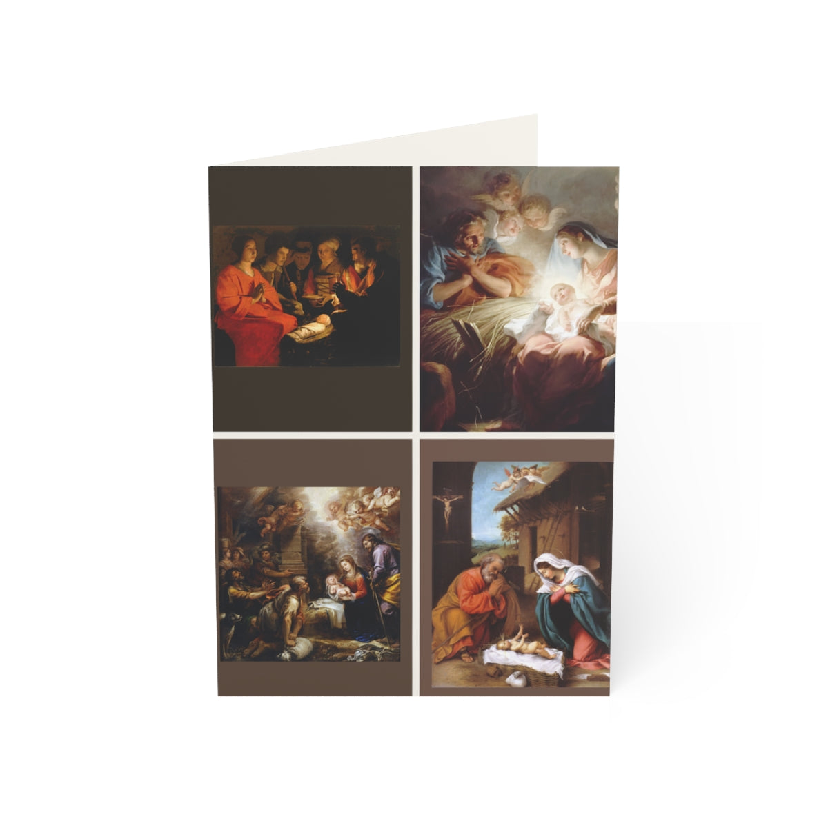 Madonna & Child Assortment Christmas Card Pack, Folded w/ Envelope