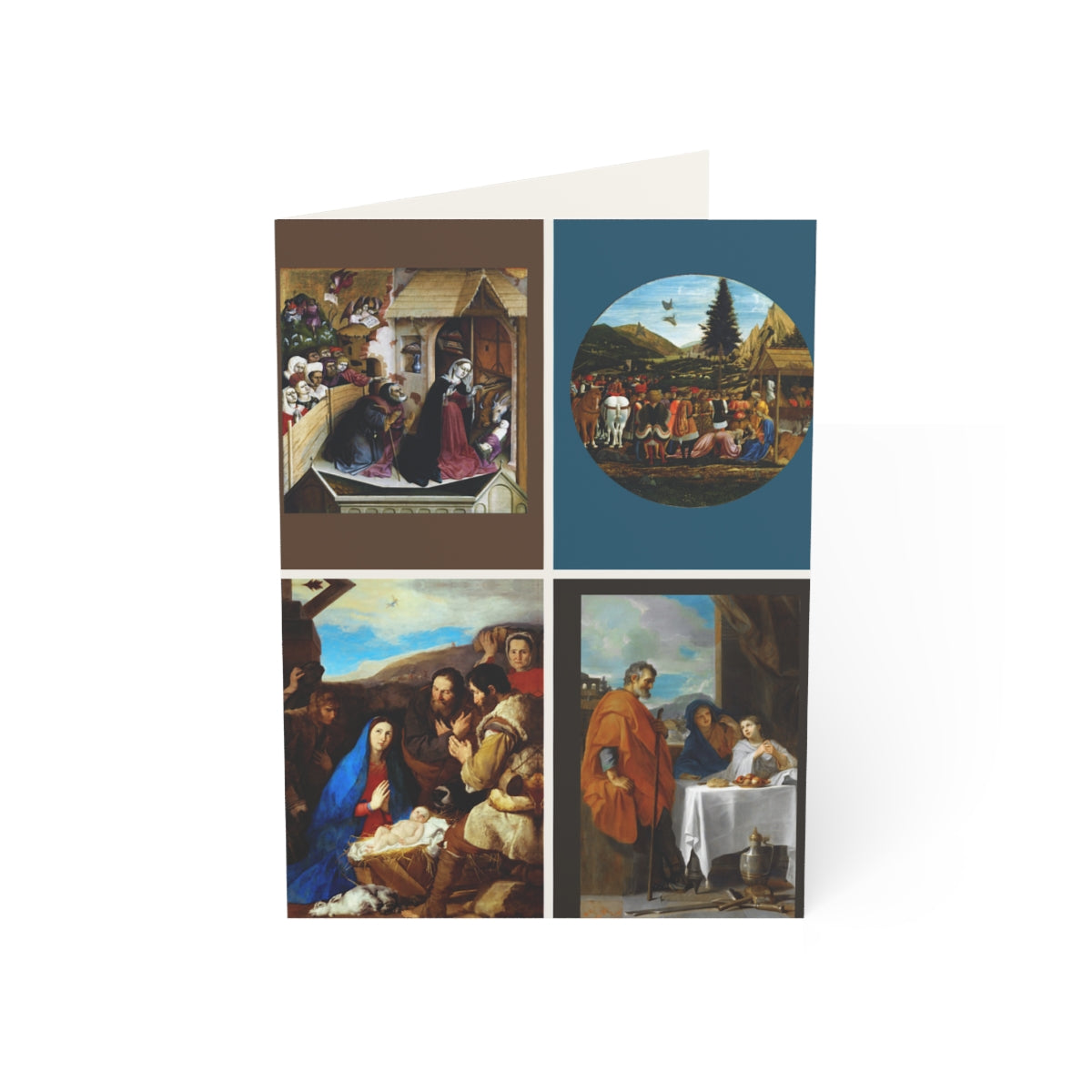 Nativity & Epiphany Assortment Christmas Card Pack, Folded w/ Envelope