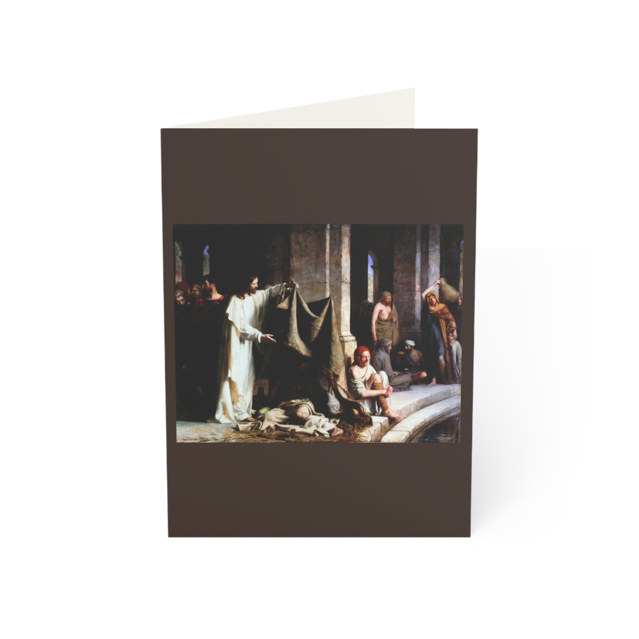 The Healing at the Pool of Bethesda — Carl Bloch — front