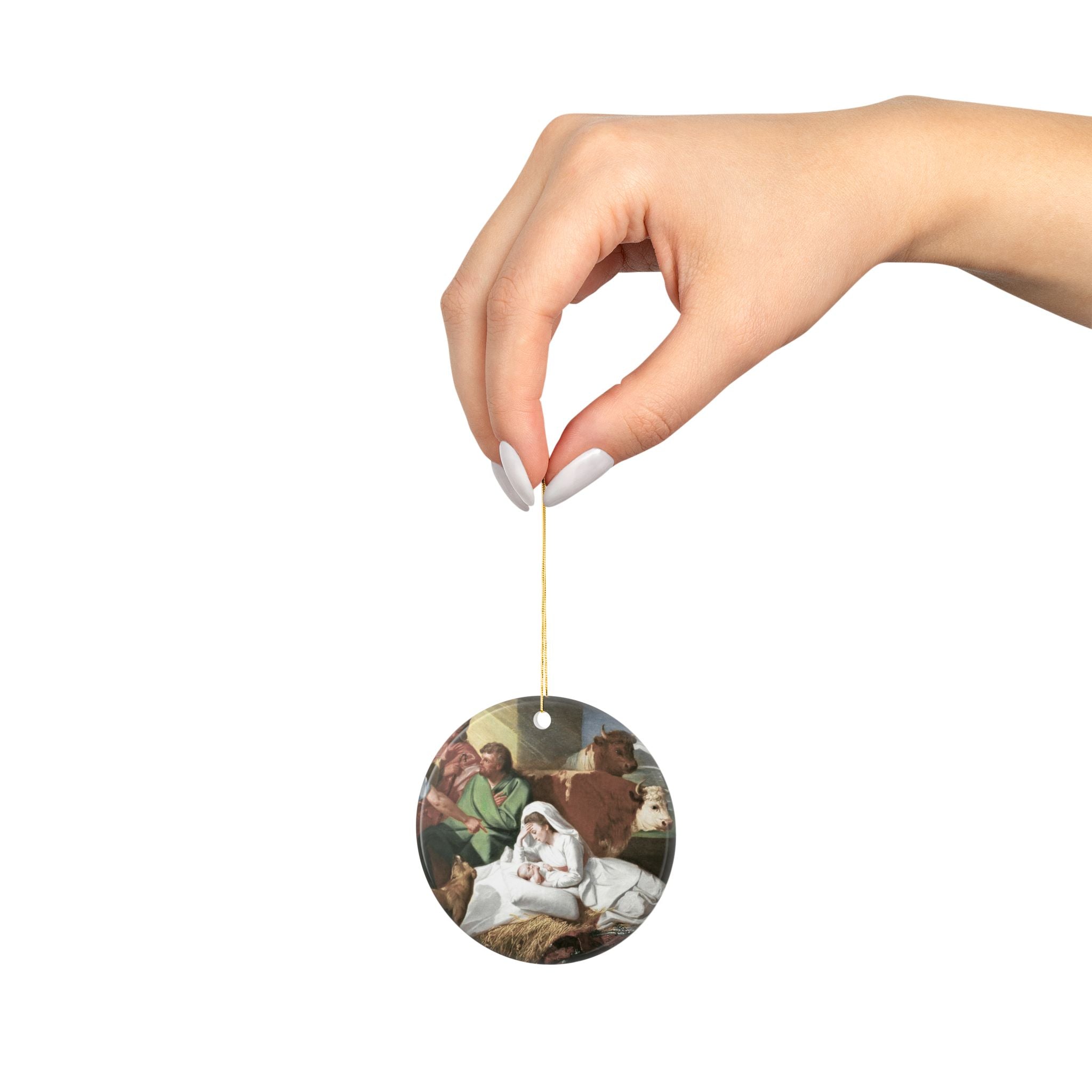 Restored Traditions The Nativity – Copley ornament — lifestyle photo