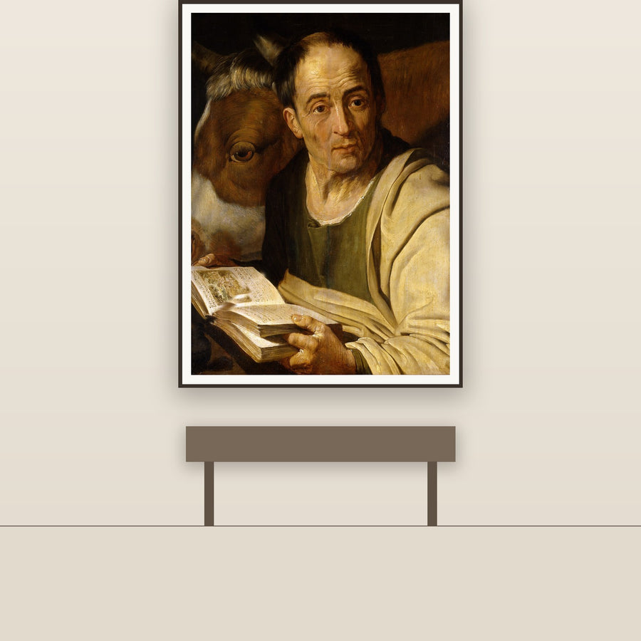 St. Luke – Wolfordt, restored fine-art print