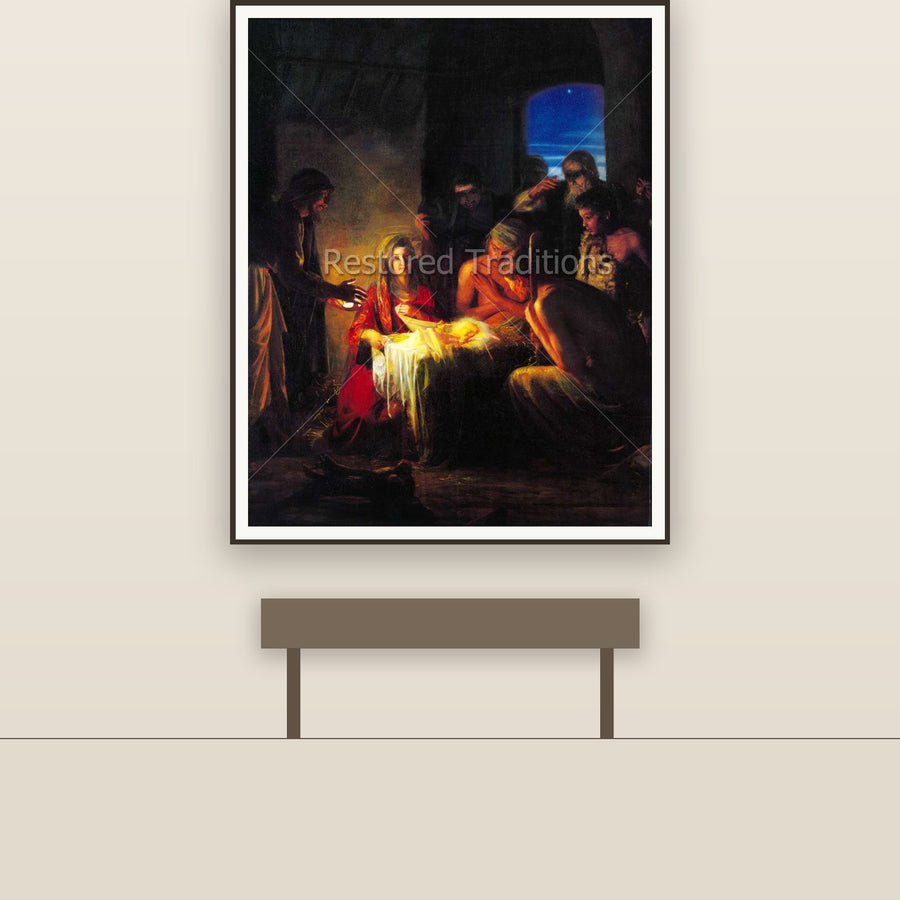 The Holy Night – Bloch, restored fine-art print