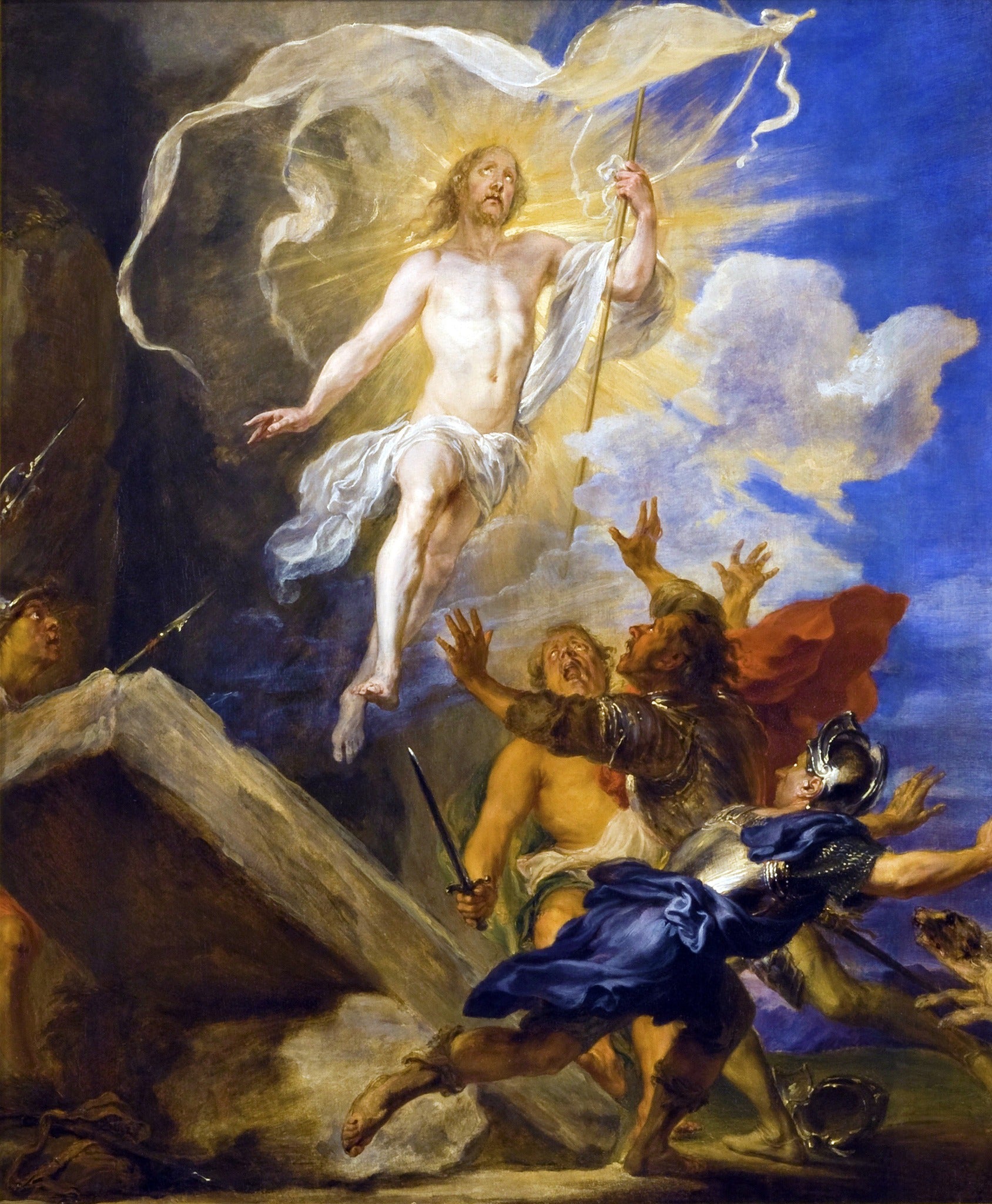 The Resurrection – Boeckhorst, restored fine-art print
