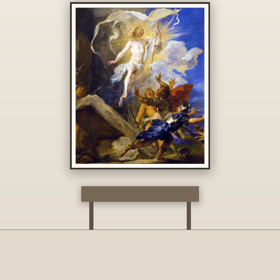 The Resurrection – Boeckhorst, restored fine-art print