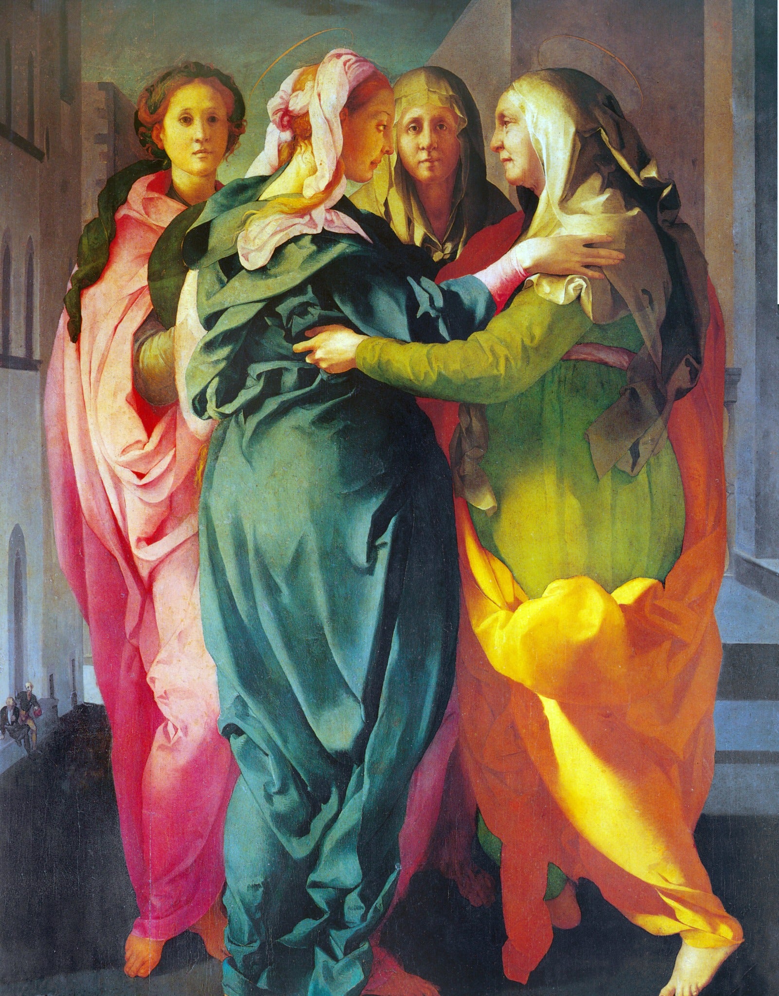 Visitation – Pontormo, restored fine-art print