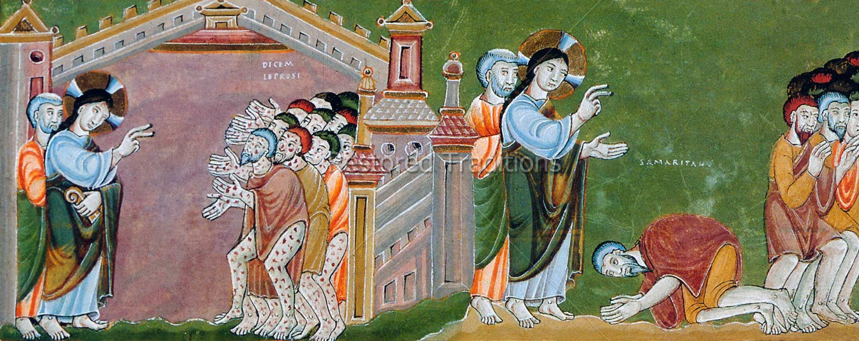 Jesus Healing Lepers