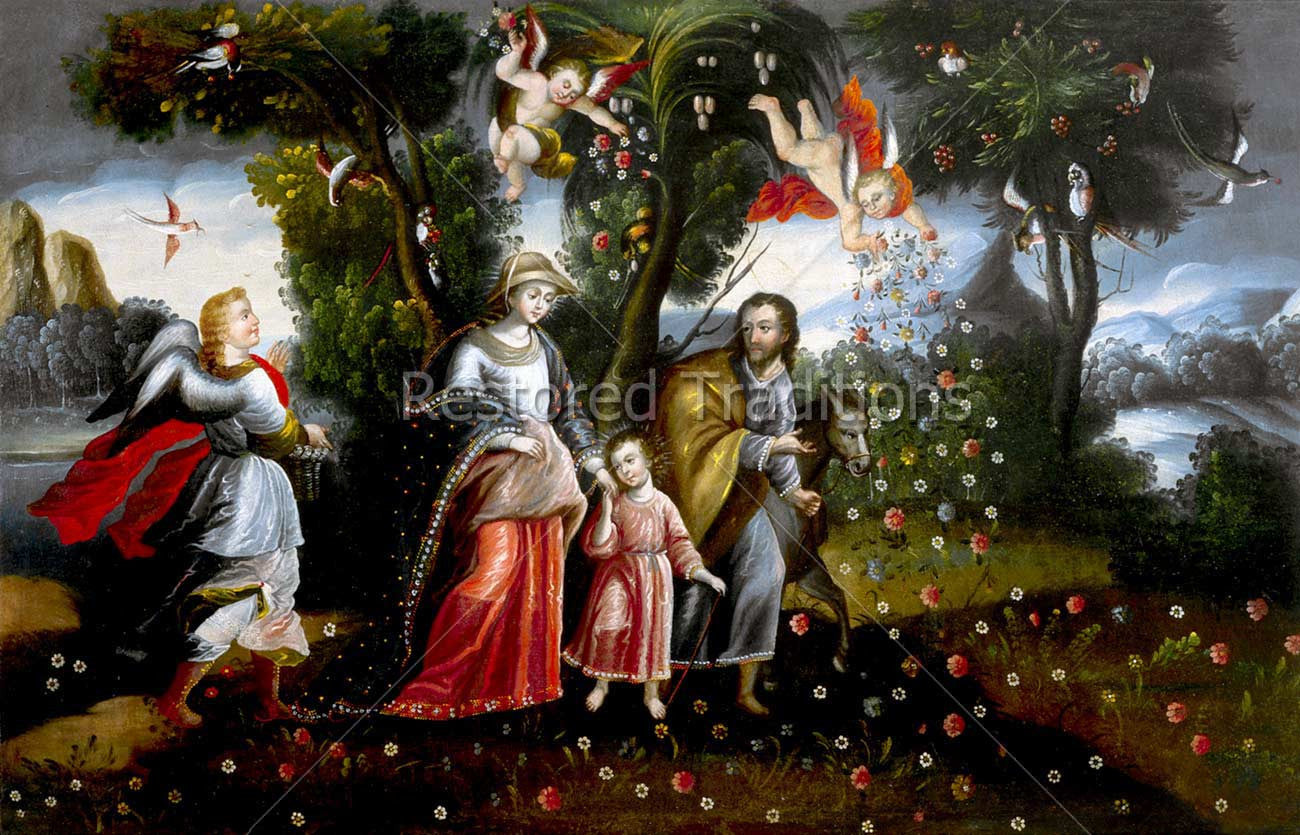 parents with boy walking in countryside