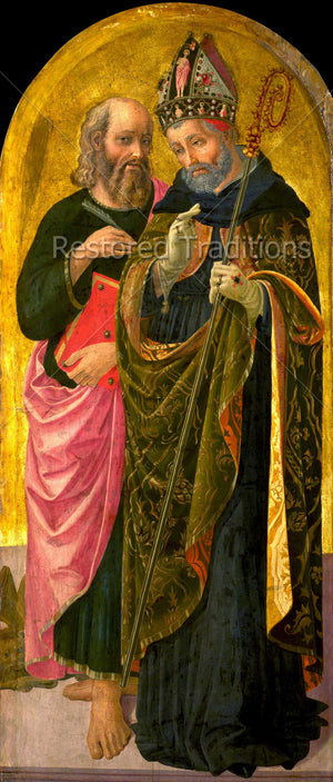 Bishop with an evangelist