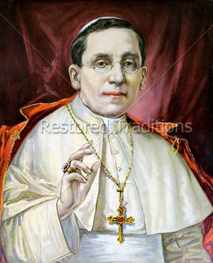 Leader of Catholic Church Early 20th Century