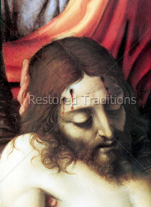 Dead Jesus After Crucifixion